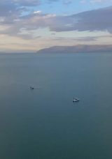 Serinlemek için girdiği gölde kayboldu