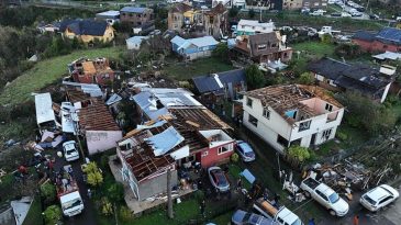 Şili’de Hortum Oluştu: Kırmızı Alarm İlan Edildi
