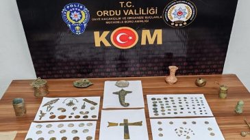 Tarihi Eser Kaçakçıları ile Mücadele: 133 Obje Ele Geçirildi