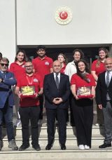 TEKNOFEST KKTC Şampiyonları Cumhurbaşkanı Tatar’ın Huzurunda