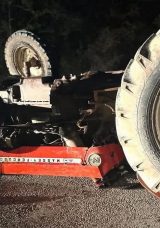 Traktör Devrildi, Sürücü Hayatını Kaybetti