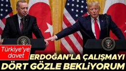 Trump’la Telefon: Erdoğan’la Çalışmayı Dört Gözle Bekliyorum