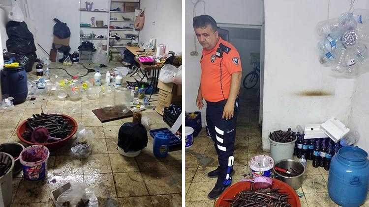 Tuvaletten Sızan Su Üretim Alanına Sızıyordu… Mide Bulandıran İmalathane Mühürlendi!