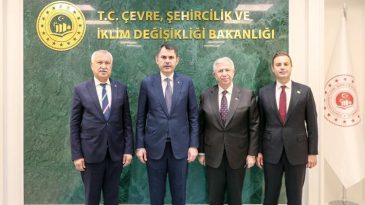 Üç Başkan Kurum’u Ziyaret Etti