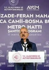 Ulaştırma ve Altyapı Bakanı Uraloğlu: “İstanbul’da 162 kilometrelik raylı sistem hattını hizmete açtık”