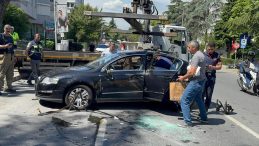 Ulus’ta Kaza! Yaşlı Kadın Hafif Yaralandı