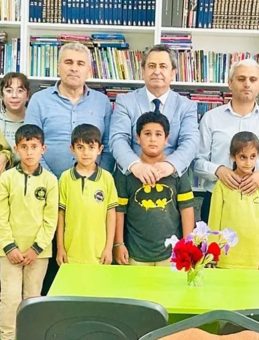 Üniversiteli Gençlerden Depremzede Çocuklara Kütüphane