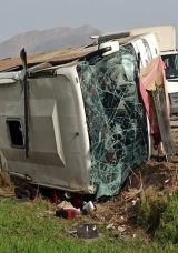 Van’da Yolcu Otobüsü Devrildi: 28 Yaralı