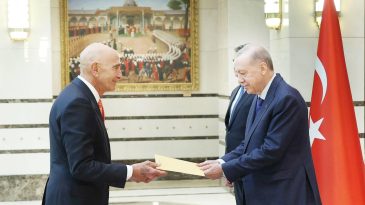 Yeni ABD Elçisi’nden güven mektubu