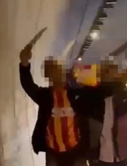 Yer İzmir: Döner Bıçağı ile Şampiyonluk Kutlamasında 2 Gözaltı