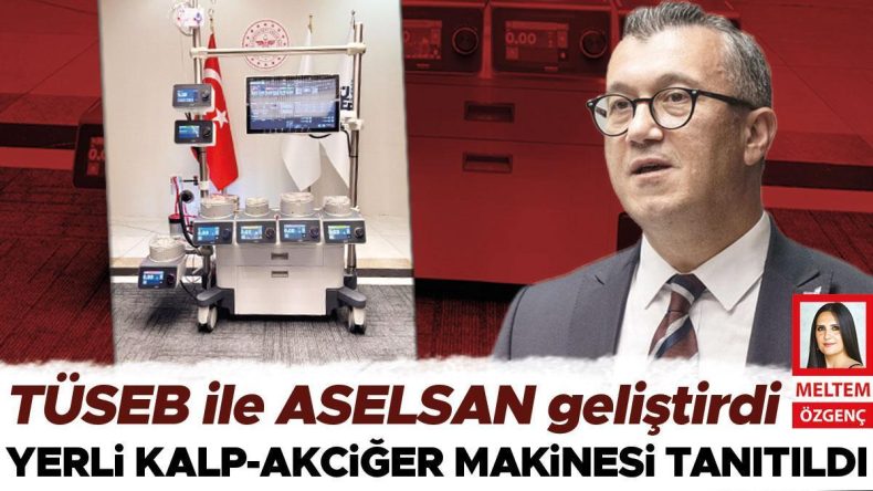 Yerli Kalp-Akciğer Makinesi Tanıtıldı