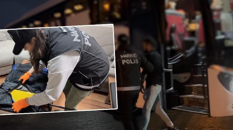 Yolcu Otobüsünde 3 Kilo 700 Gram Uyuşturucu Bulundu
