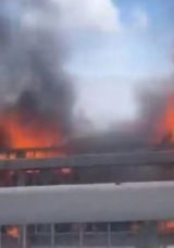 Zincirleme Trafik Kazası: Araçlar Alev Alev Yandı, Sürücüler Son Anda Kurtuldu