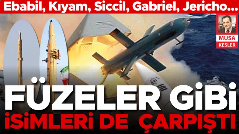 12 Gün Savaşlarında Füzeler Gibi İsimler Çarpıştı