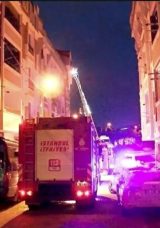 5 Katlı Binada Korkutan Yangın