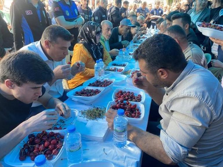 Yarışmacılar ve Kirazlar
