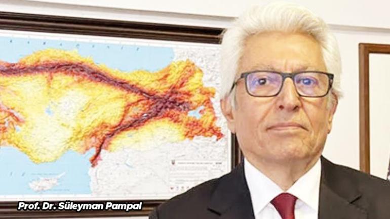 Deprem uzmanı Prof. Dr. Süleyman Pampal