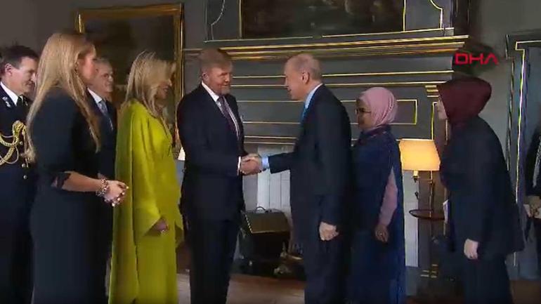 Cumhurbaşkanı Erdoğan Lahey'de