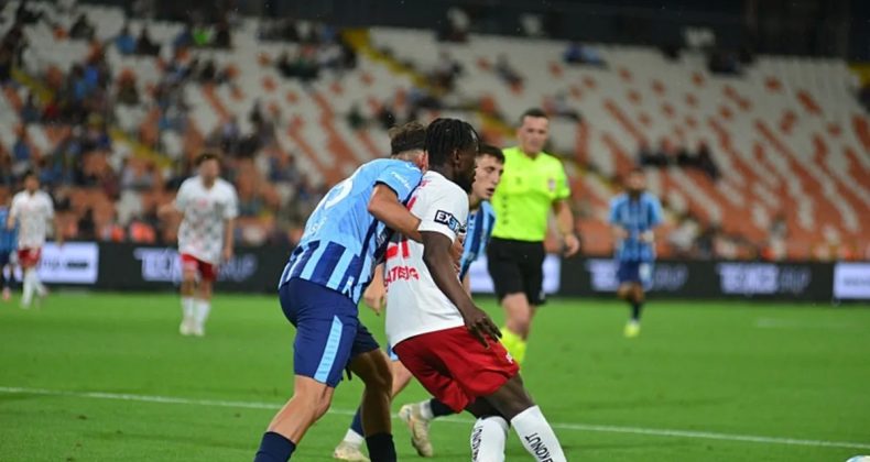 Adana Demirspor ve Gaziantep FK Puanları Paylaştı