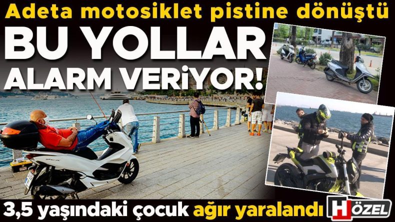 Alarm Veriyor: Motosikletler Yürüme Alanlarını Tehdit Ediyor