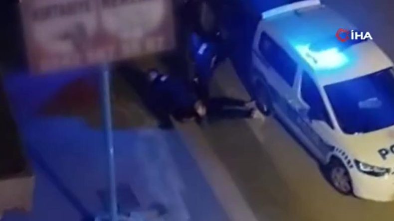 Ankara’da Kavgaya Müdahale Eden Polislere Saldırı