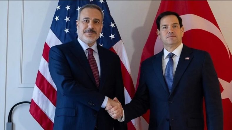 Bakan Fidan ABD’li Mevkidaşı Rubio ile Görüştü