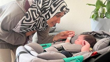 Bakan G&ouml;ktaş'ın adını koyduğu Emre bebek, sıcak yuvaya kavuştu