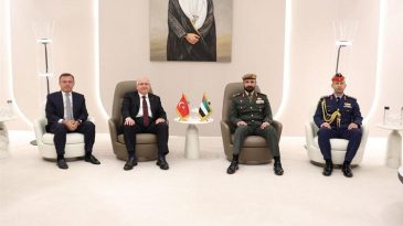 Bakan Güler, Birleşik Arap Emirlikleri’nde