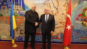 Bakan Güler, Ukraynalı Mevkidaşı Umerov ile Brüksel’de Buluştu