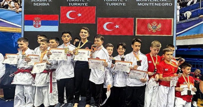 Balkan Çocuklar Karate Şampiyonası’nda Milli Takım 55 Madalya Kazandı