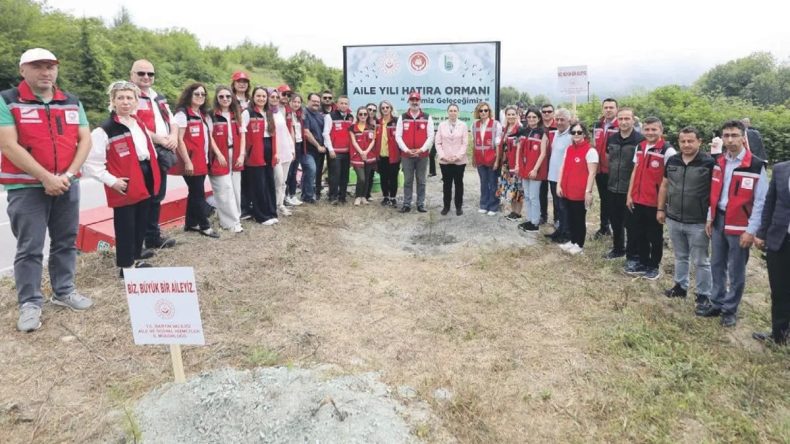 Bartın’da Aile Yılı Hatıra Ormanı