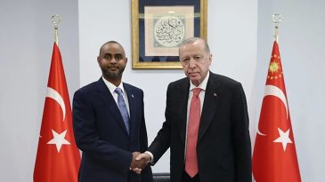 Başkan Erdoğan, Abdulkadir Muhammed Nur'u Ağırladı