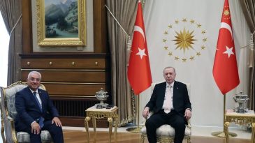 Başkan Erdoğan, DSP Genel Başkanı Aksakal’ı Ağırladı