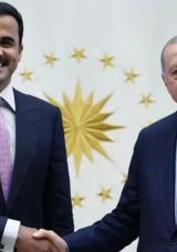Başkan Erdoğan, Katar Emiri Şeyh Temim ile Görüşme Gerçekleştirdi