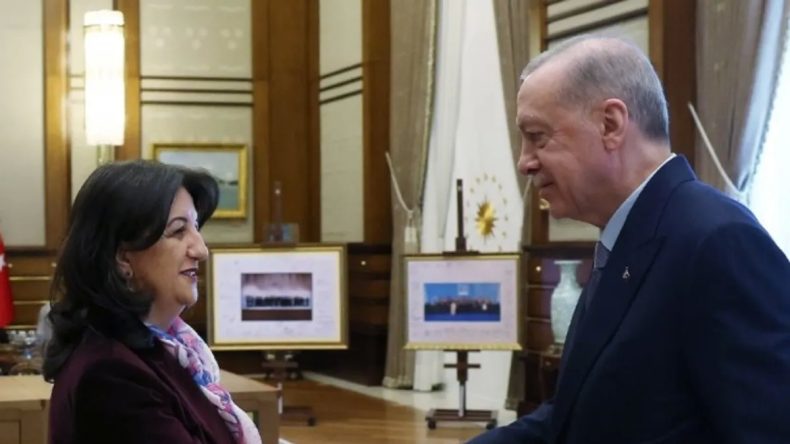 Başkan Erdoğan’dan Pervin Buldan’a tebrik telefonu