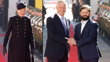 Bel&ccedil;ika Kralı Philippe, eşi ve bakanlarla birlikte Şili'de mahsur kaldı