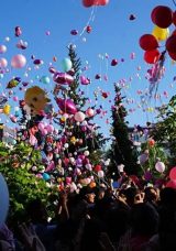 Binlerce Balon Minik Elif Azra İçin Gökyüzüne Bırakıldı