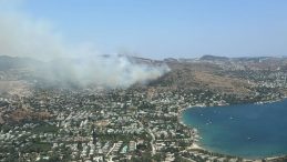 Bodrum’daki Makilik Yangını Kontrol Altında