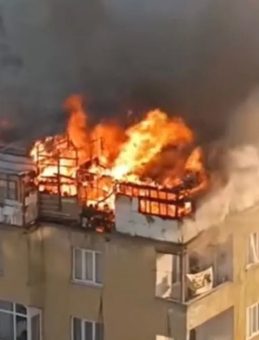 Bursa’da 5 Katlı Binada Çıkan Yangın: 1 Kişi Hayatını Kaybetti