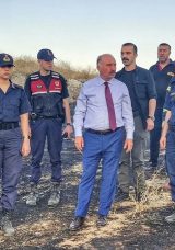 &Ccedil;orum'da Korkutan Yangın: 3 Ev ve 160 D&ouml;n&uuml;m Arazi Zarar G&ouml;rd&uuml;!