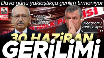CHP'de kritik pazartesi &ouml;ncesi 'Butlan' gerilimi