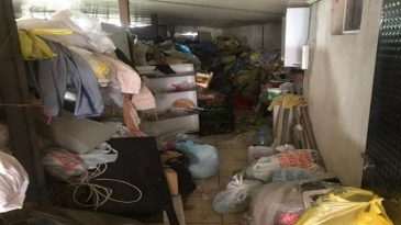 Çöp Ev 9. Kez Boşaltıldı, 4 Kamyon Çöp Üretildi