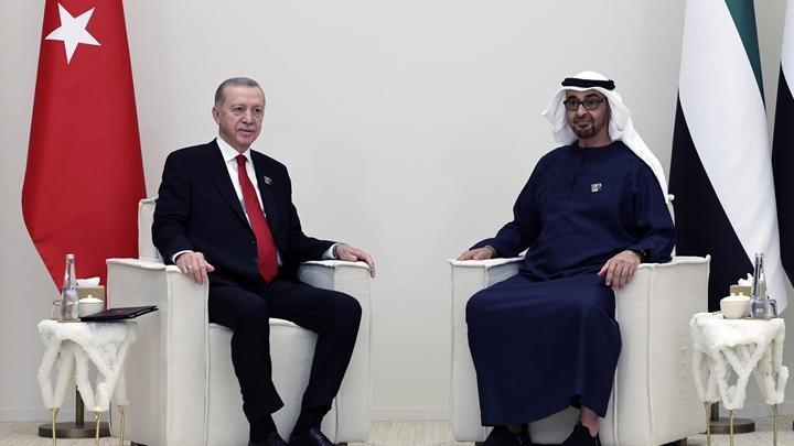 Cumhurbaşkanı Erdoğan, BAE Devlet Başkanı Al Nahyan’la Telefon Görüşmesi Yaptı