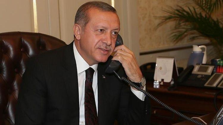 Cumhurbaşkanı Erdoğan, Katar Emiri ile Telefon Görüşmesi Yaptı
