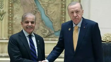 Cumhurbaşkanı Erdoğan, Pakistan Başbakanı Şerif ile bir araya geldi