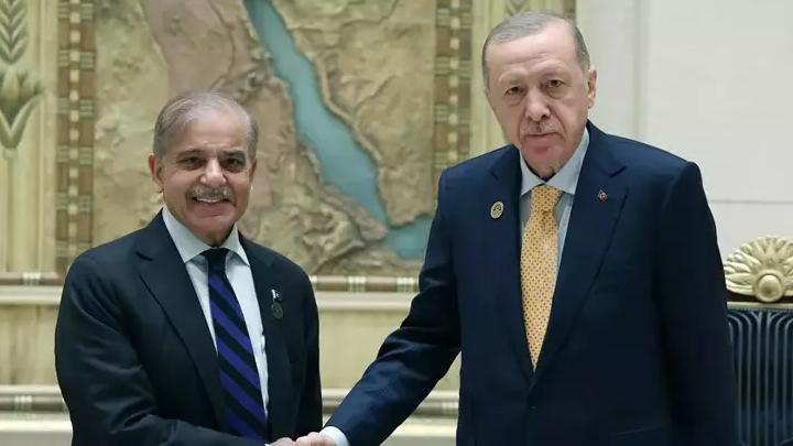 Cumhurbaşkanı Erdoğan, Pakistan Başbakanı Şerif ile bir araya geldi