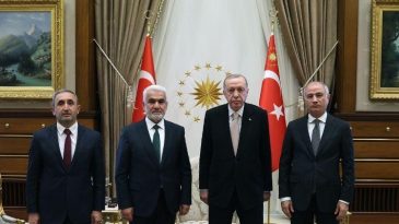 Cumhurbaşkanı Erdoğan, Yapıcıoğlu’nu kabul etti