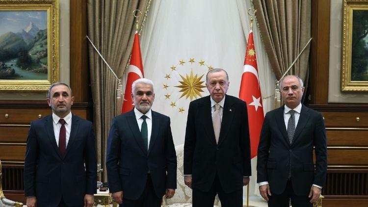 Cumhurbaşkanı Erdoğan, Yapıcıoğlu’nu kabul etti