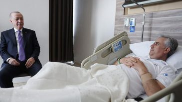 Cumhurbaşkanı Erdoğan'dan Hasan Basri Yal&ccedil;ın'a Ziyaret