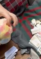 Dilencinin Üzerinden 110 Bin Lira Çıktı